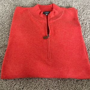 Turtleson regular fit 1/4 zip sweater